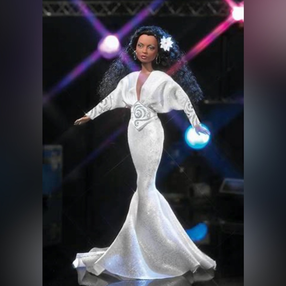 Diana Ross Barbie Doll by Bob Mackie 2003 
*Brand New.Never Removed From Box